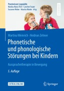 Cover-Bild zum Titel 'Phonetische und phonologische Störungen bei Kindern' von 'Martina Weinrich, Heidrun Zehner'
