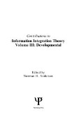 Cover-Bild zum Titel 'Contributions To Information Integration Theory' von ''
