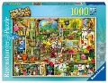 Grandioses Gartenregal Puzzle 1000 Teile - 