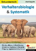 Cover-Bild zum Titel 'Verhaltensbiologie und Systematik' von 'Axel Gutjahr'