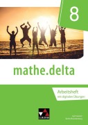 Cover-Bild zum Titel 'mathe.delta Berlin/Brandenburg AH 8 - neu' von 'Michael Kleine'