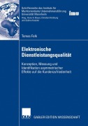 Cover-Bild zum Titel 'Elektronische Dienstleistungsqualität' von 'Tomas Falk'