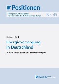 Cover-Bild zum Titel 'Energieversorgung in Deutschland' von 'Hubertus Bardt'