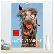 Cover-Bild zum Titel 'Lustig verrückt - der Tierkalender (hochwertiger Premium Wandkalender 2026 DIN A2 hoch), Kunstdruck in Hochglanz' von 'Peter Roder'