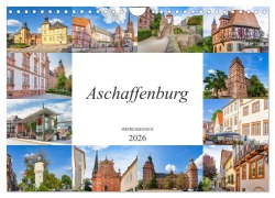 Cover-Bild zum Titel 'Aschaffenburg Impressionen (Wandkalender 2026 DIN A4 quer), CALVENDO Monatskalender' von 'Dirk Meutzner'