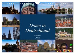Cover-Bild zum Titel 'Dome in Deutschland (Wandkalender 2026 DIN A4 quer), CALVENDO Monatskalender' von 'U. Boettcher'