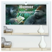 Humor im Dschungel (hochwertiger Premium Wandkalender 2026 DIN A2 quer), Kunstdruck in Hochglanz - Liselotte Brunner-Klaus