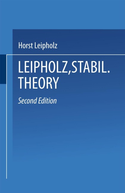 Stability Theory - Horst Leipholz