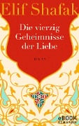 Cover-Bild zum Titel 'Die vierzig Geheimnisse der Liebe' von 'Elif Shafak'