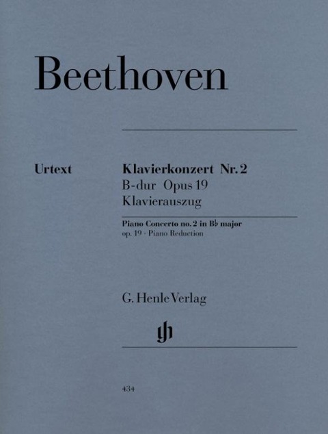 Beethoven, Ludwig van - Klavierkonzert Nr. 2 B-dur op. 19 - Ludwig van Beethoven