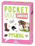 Cover-Bild zum Titel 'Pocket Quiz junior Pferde' von 'Carola von Kessel'