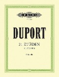21 Etüden für Violoncello - Jean-Louis Duport, Friedrich Grützmacher