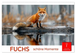 Cover-Bild zum Titel 'Fuchs - schöne Momente (Wandkalender 2026 DIN A2 quer), CALVENDO Monatskalender' von 'Peter Roder'
