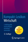 Cover-Bild zum Titel 'Kompakt-Lexikon Wirtschaft' von ''