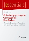 Motivationspsychologische Grundlagen des Flow-Erlebens - Michele Ufer