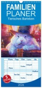 Cover-Bild zum Titel 'Familienplaner 2026 - Tierisches Barleben mit 5 Spalten (Wandkalender, 21 x 45 cm) CALVENDO' von 'Liselotte Brunner-Klaus'