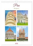 Cover-Bild zum Titel 'Pisa - Reiseplaner (Wandkalender 2026 DIN A4 hoch), CALVENDO Monatskalender' von 'Nina Schwarze'