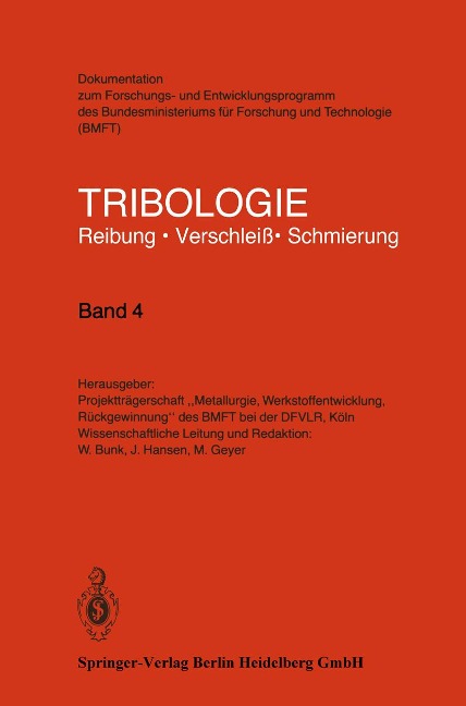 Tribologie - 