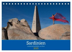 Sardinien - Landschaftsaktbilder am Meer (Tischkalender 2025 DIN A5 quer), CALVENDO Monatskalender - Martin Zurmühle