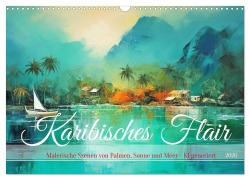 Cover-Bild zum Titel 'Karibisches Flair (Wandkalender 2026 DIN A3 quer), CALVENDO Monatskalender' von 'Cathrin Illgen'