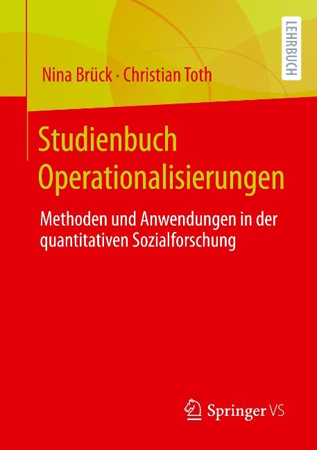 Studienbuch Operationalisierungen - Christian Toth, Nina Brück