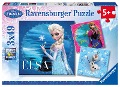 Disney Frozen: Elsa, Anna & Olaf. Puzzle 3 x 49 Teile - 