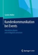 Cover-Bild zum Titel 'Kundenkommunikation bei Events' von 'Sandra Müller'