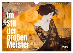 Im Stil der großen Meister (Wandkalender 2026 DIN A4 quer), CALVENDO Monatskalender - Kerstin Waurick