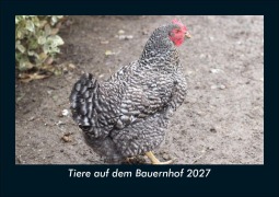 Cover-Bild zum Titel 'Tiere auf dem Bauernhof 2027 Fotokalender DIN A5' von 'Tobias Schmitt, Kevin Heber'