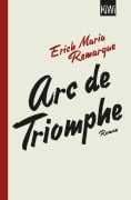 Cover-Bild zum Titel 'Arc de Triomphe' von 'E. M. Remarque'