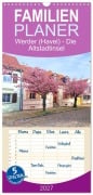 Cover-Bild zum Titel 'Familienplaner 2027 - Werder (Havel) - Die Altstadtinsel mit 5 Spalten (Wandkalender, 21 x 45 cm) CALVENDO' von 'Gisela Kruse'