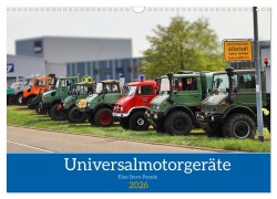 Cover-Bild zum Titel 'Universalmotorgeräte Eine Stern-Parade (Wandkalender 2026 DIN A3 quer), CALVENDO Monatskalender' von 'Günther Geiger'