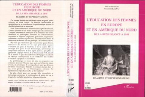 L'éducation des femmes en Europe et en Amérique du Nord de la Renaissance à 1848 - Leduc