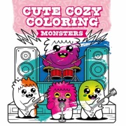Cover-Bild zum Titel 'Cute Cozy Coloring: Monsters' von ''