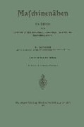 Cover-Bild zum Titel 'Maschinenähen' von 'Gertrud Behrendsen'