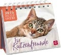 Mini-Wochenkalender 2025: Für Katzenfreunde - 