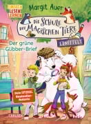 Cover-Bild zum Titel 'Die Schule der magischen Tiere ermittelt 1: Der grüne Glibber-Brief' von 'Margit Auer'