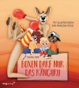 Cover-Bild zum Titel 'Boxen darf nur das Känguru - Pappbilderbuch' von 'Carina Heer'