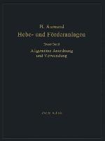 Allgemeine Anordnung und Verwendung - Heinrich Aumund