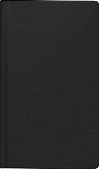 rido/idé 7025013906 | Buchkalender Mod. reise-merker 2026 | 102×172 mm, Kunststoff, schwarz - 