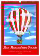 Cover-Bild zum Titel 'Mats Maus und seine Freunde (Wandkalender 2026 DIN A3 hoch), CALVENDO Monatskalender' von 'Natalie Pfünder'