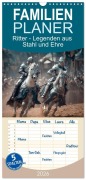 Cover-Bild zum Titel 'Familienplaner 2026 - Ritter - Legenden aus Stahl und Ehre mit 5 Spalten (Wandkalender, 21 x 45 cm) CALVENDO' von 'Melanie Viola'