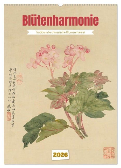 Blütenharmonie (Wandkalender 2026 DIN A2 hoch), CALVENDO Monatskalender - Peter Balan