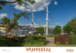 Cover-Bild zum Titel 'Wuppertal 2026 Bildkalender A4 Spiralbindung' von ''