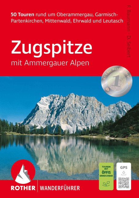 Zugspitze, Rother Wanderführer - Franziska Baumann, Dieter Seibert