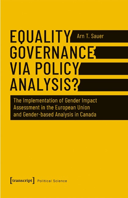 Equality Governance via Policy Analysis? - Arn T. Sauer