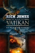 Cover-Bild zum Titel 'DIE BÜCHSE DER PANDORA (Die Ritter des Vatikan 4)' von 'Rick Jones'