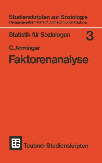 Faktorenanalyse - 