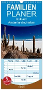 Familienplaner 2025 - Bolivien Andenlandschaften mit 5 Spalten (Wandkalender, 21 x 45 cm) CALVENDO - Jürgen Ritterbach