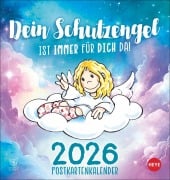 Schutzengel Postkartenkalender 2026 - 